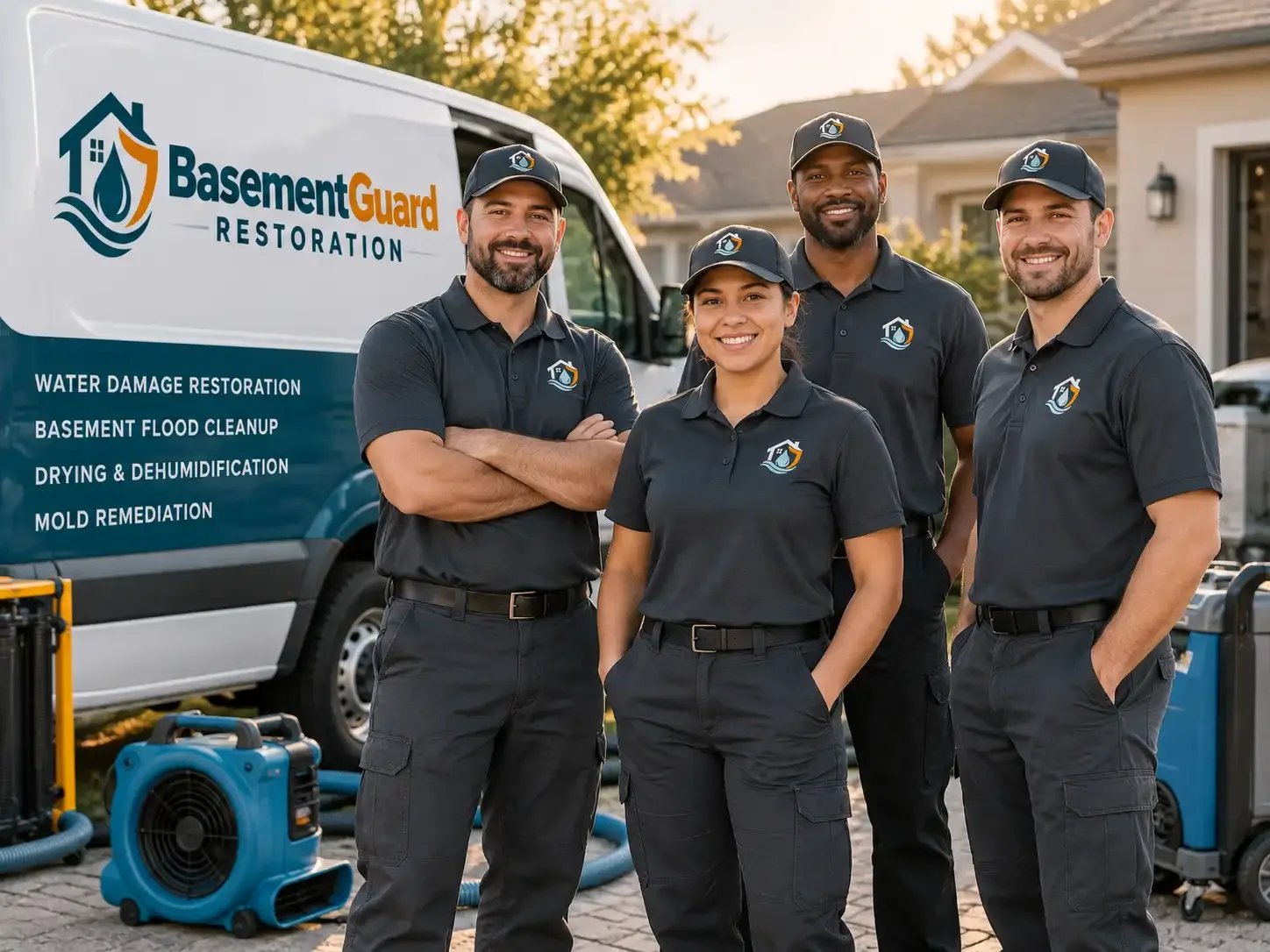 Basement Water Damage Restoration company in Canova, SD